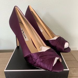 Nina - Rhiyana Evening Pumps in Eggplant